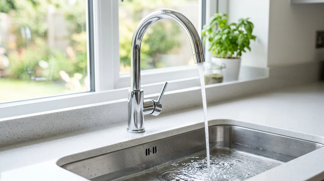Local Plumbing Master Pros same day plumber fixing a faucet in Roxton, TX